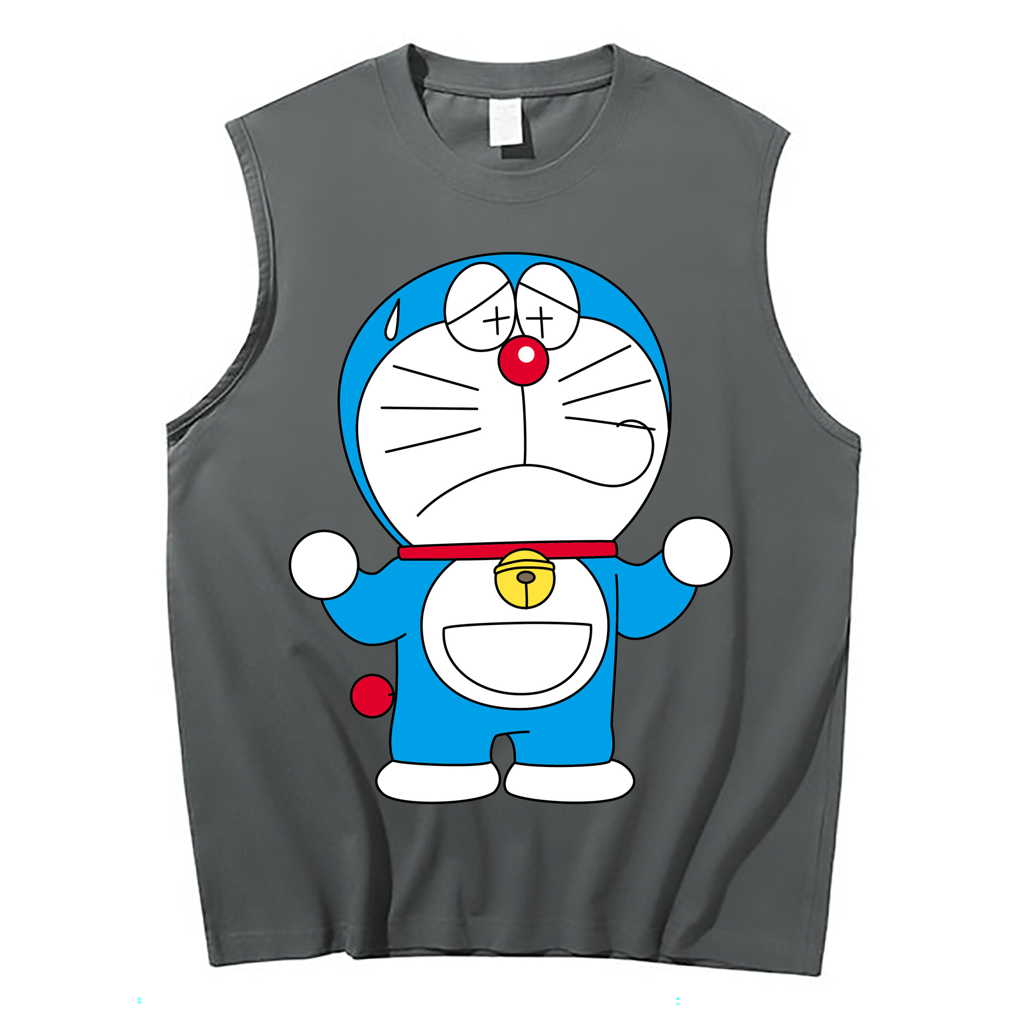 （画像用） ドラえもん Doraemon コットン100％タンクトップ（フロントプリント）
